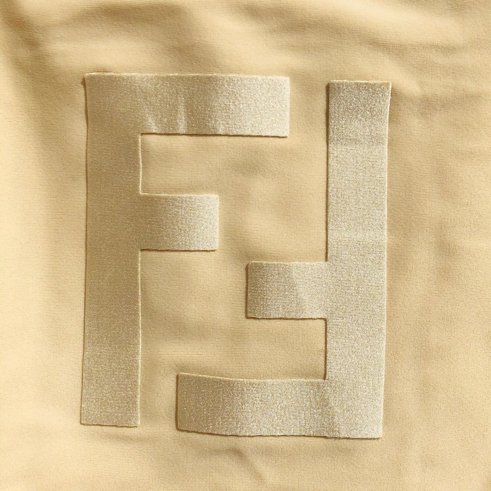Fendi Vintage FF Logo Monogram One Piece Swimsuit - Picture 2 of 7